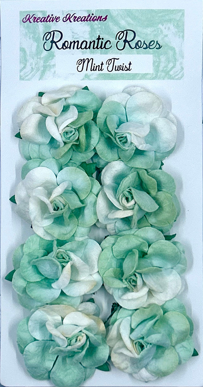 Romantic Roses - Mint Twist